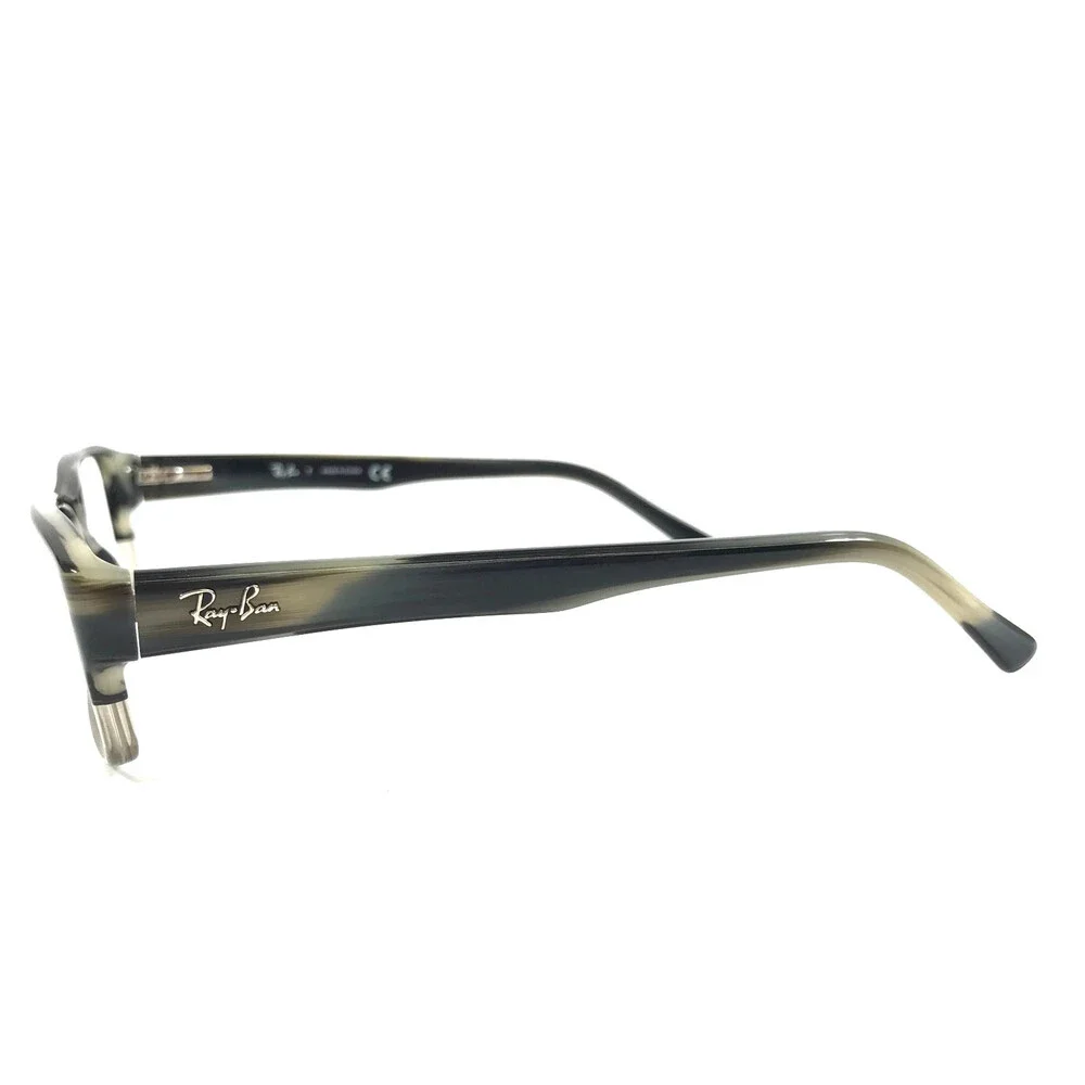 Ray-Ban Eyeglasses Frames RB5169 5540 Black Beige Rectangle Full Rim 54-16-140